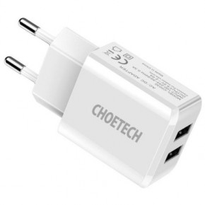   Choetech 2xUSB 5V/2A (C0030EU-WH) 3