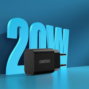    Choetech (1USB3A) Black (Q5004-V5) 5