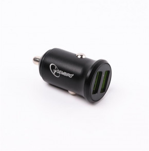   Gembird 2USB 3A Black (MP3A-UC-CAR10)