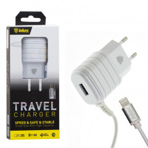    inkax CD-09 1USB 2.1A Lightning white 4