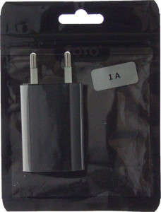   Toto TZH-51 Travel charger 1USB 1A Black 3