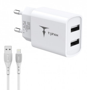   T-PHOX TCC-224 Pocket Dual USB Lightning cable () 3