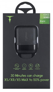    T-phox Coco 18W (2USB3A) QC3.0 Black 7