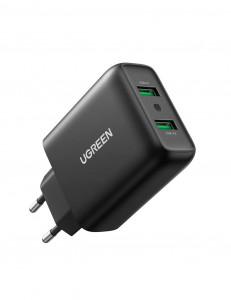   2xUSB 36W (USB A QC 3.0) Fast Charger  CD161 Ugreen (10216)