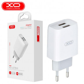    XO L57 2USB 2.4A white 3