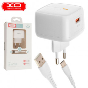    XO L59 QC3.0 1USB 18W Type-C white 3