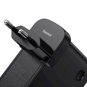   2  1 Baseus Power Station QC 1USB 3A Type-C + Power Bank 10000mAh Black (PPNLD-C01) 4