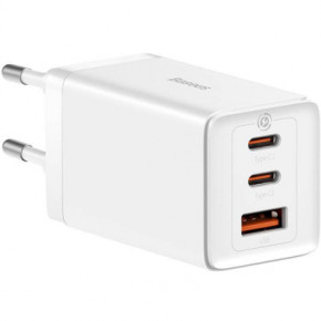   Baseus 65W GaN5 Pro 2C+U(CCGP120202 ) white (960194)
