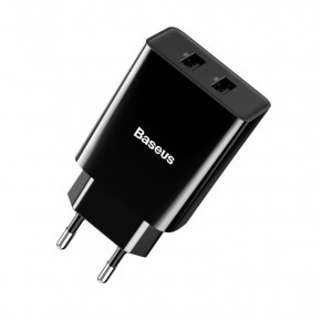    Baseus Speed Mini Dual U Charger Black (CCFS-R01)