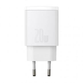   Baseus CCXJ-B02 1Usb 1Type-C 3A White (25390)