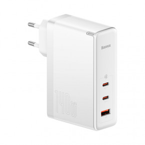    Baseus GaN5 Pro 3 , USB + Type-C 140W  +  Baseus Superior Type-C to Type-C 240W(48V/5A)  (CCGP100202)