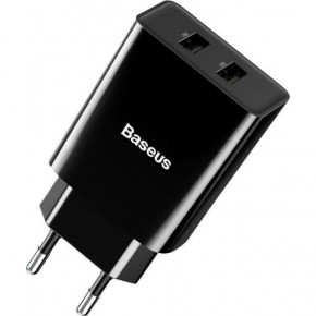    Baseus Speed Mini 2USB 10.5W Black 3