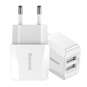    Baseus Mini Dual-U 2USB 2.1A 