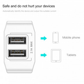    Baseus Mini Dual-U 2USB 2.1A  4