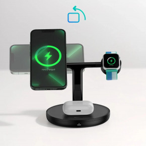    Baseus Swan 3-in-1 Wireless Magnetic Charging Bracket 20W Black 13