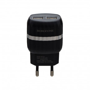    Borofone BA24A Micro 2USB 2.4A  ׸