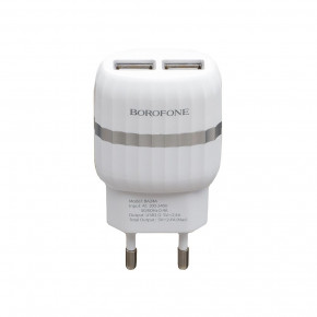    Borofone BA24A Micro 2USB 2.4A  ׸ 7