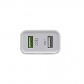    Borofone BA39A QC3.0 Lightning 2USB 18W   4