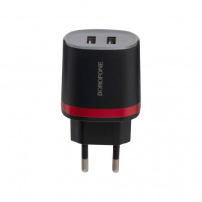    Borofone BA7A 2 USB 2.1A  ׸