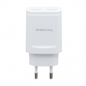    Borofone BA8A 2 USB 2.1A  ׸ 3