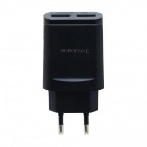    Borofone BA8A 2 USB 2.1A  ׸ 5