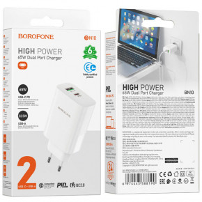    Borofone BN10 White (6974443388190) 8