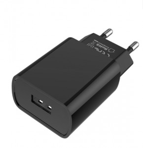    Borofone BA20A Sharp single port charger set(Lightning) Black (BA20AB)