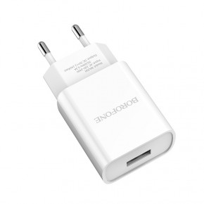    Borofone BA20A Sharp single port charger set(Type-C) White (BA20ACW) 4