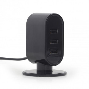   EnerGenie 3USB 3.1A Black (EG-U3C3A-01-MX)