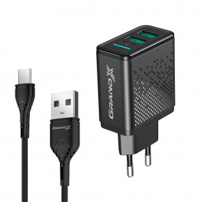   Grand-X (2xUSB 3.1) Black   Type C (CH-60T)