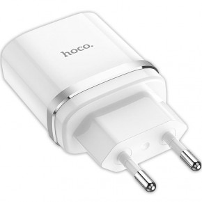   1USB Hoco C12Q 3A White