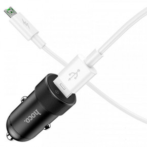    1USB Hoco Z32A QC 3.0 + cable USB-MicroUSB 4A Black