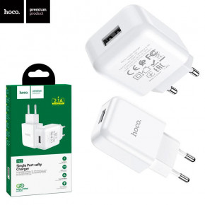    Hoco N2 1USB 2.1A white 5