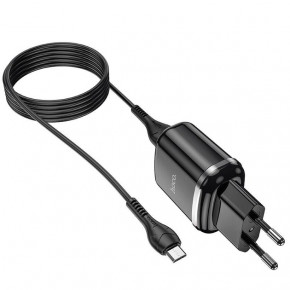    Hoco N4 2USB 2.4A micro-USB black 3