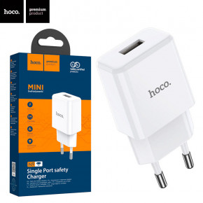    Hoco N9 1USB 2.1A white 5