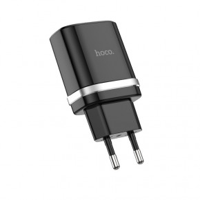    Hoco C12Q Smart QC3.0 charger Black (6931474716255)