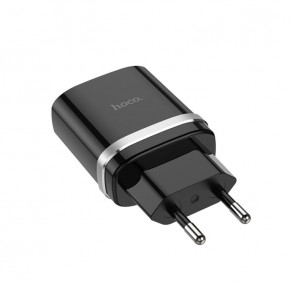    Hoco C12Q Smart QC3.0 charger Black (6931474716255) 4