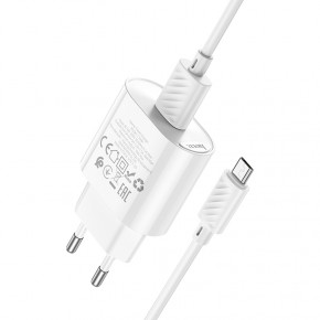    Hoco C109A charger set(Micro) White (6931474784827) 3