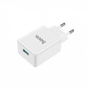   Hoco C34A 1 USB 2.4A White