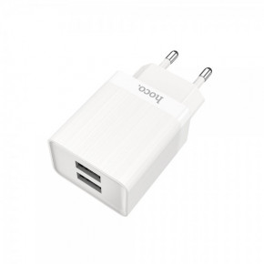   Hoco C51A 2 USB 3.4A White