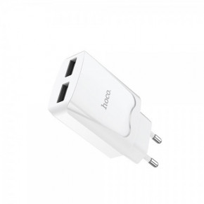   Hoco C52A 2 USB 2.1A White