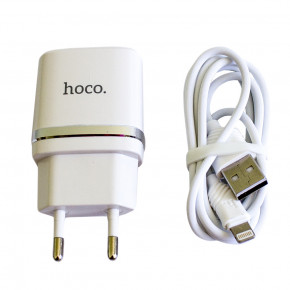    Hoco C11 + Lightning USB Cable (1USB 1) White