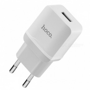    Hoco C22A + Micro USB Cable(1USB 2.4) White 4