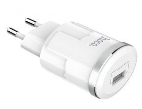    Hoco C37A Thunder (1USB, 2.4A) White 4