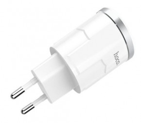    Hoco C37A Thunder (1USB, 2.4A) White 6