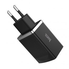    Hoco C43A (2USB, 2.4) Black 3