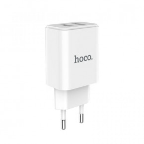    Hoco C62A Victoria (2USB, 2.1) White 3