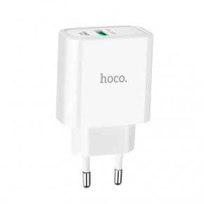    Hoco C57A Speed PD+QC3.0 White 3