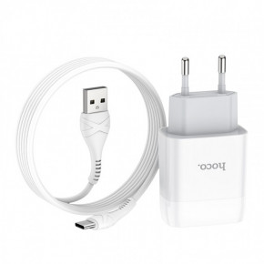    Hoco C73A Glorious (2USB)   Type-C White 4