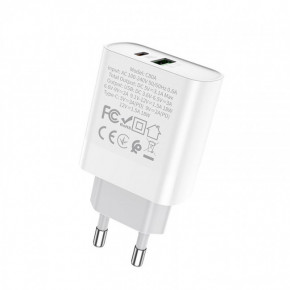    Hoco C80A Rapido PD+QC3.0 charger White 4